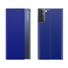 IZMAEL Knižkové otváracie puzdro pre Samsung Galaxy S21 5G - Modrá KP11002