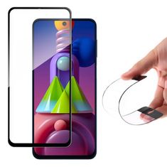 MG Nano Flexi Hybrid ochranné sklo na Samsung Galaxy M51, čierne