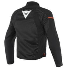 Dainese AIR-FRAME D1 TEX pánska letná textilná bunda čierna/biela/fluo-červená-veľkosť 58