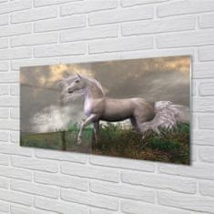 tulup.sk Nástenný panel  Unicorn mraky 100x50 cm