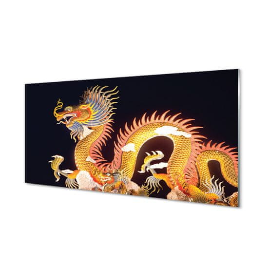 tulup.sk Nástenný panel  Golden Japanese Dragon