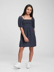 Gap Detské šaty woven smocked dress XS