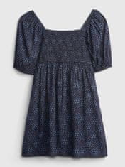 Gap Detské šaty woven smocked dress XS