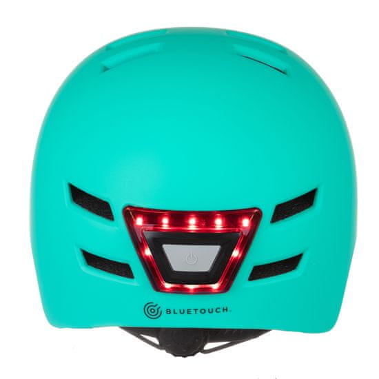 Bluetouch Bezpečnostná helma BLUETOUCH modra s LED