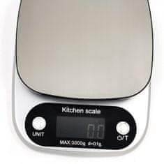 Oem Digitálna kuchynská váha do 3kg / 0,1g