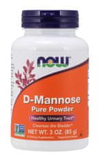 NOW Foods D-Manóza, 85 g, čistý prášok