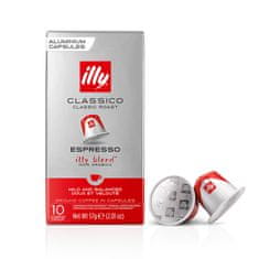 illy Espresso Classico, 10 ks kapsúl kompatibilných s Nespresso®* kávovarmi