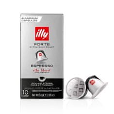 illy Espresso Forte, 10 ks kapsúl kompatibilných s Nespresso®* kávovarmi