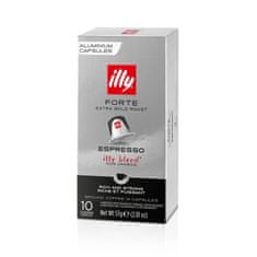 illy Espresso Forte, 10 ks kapsúl kompatibilných s Nespresso®* kávovarmi