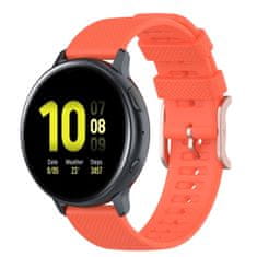 BStrap Silicone Rain remienok na Huawei Watch GT3 46mm, orange