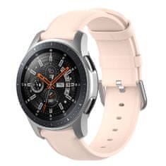 BStrap Leather Lux remienok na Huawei Watch GT3 42mm, sand pink