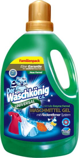 Waschkönig Universál prací gel 3,305 l - 110 praní