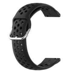 BStrap Silicone Dots remienok na Xiaomi Amazfit GTR 42mm, black