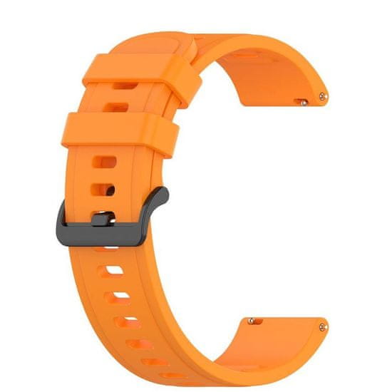 BStrap Silicone remienok na Xiaomi Amazfit GTR 42mm, orange