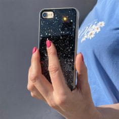 WOZINSKY Wozinsky Star Glitter silikónové puzdro pre Apple iPhone XS Max - Transparentná KP8882