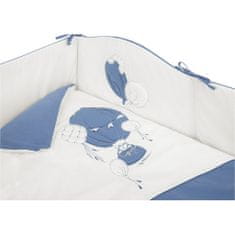 BELISIMA 5-dielne posteľné obliečky Ballons 100/135 modré