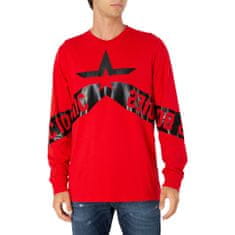 Diesel Tričko T-Just-Ls-Star Pullover S