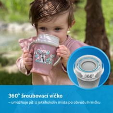 LOVI Hrnček 360 WILD SOUL 250ml 9m+ dievča