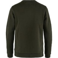 Fjällräven Fjällräven Logo Sweater M, tmavo zelená, l