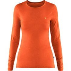 Fjällräven Bergtagen Thinwool LS W, oranžová, l