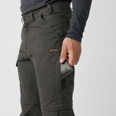 Fjällräven Karl Pro Zip-off Trousers M, tmavo sivá, 48