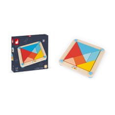 Janod Origami Tangram s predlohami 25 ks kariet séria Montessori