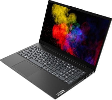 Notebook Lenovo V15 G2 ITL (82KB0002CK) výkonný ľahký prenosný Wi-Fi ac bluetooth HDMI 15,6 palců TN Full HD displej s veľmi vysokým rozlíšením excelentný zvuk audio výkonný procesor Intel UHD Graphics