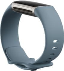 Fitbit Charge 5, Steel Blue/Platinum Stainless Steel - rozbalené