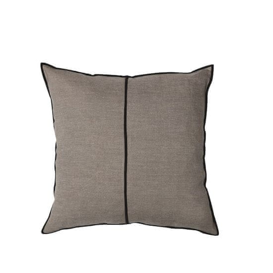 CASAMANCE Dekoračný vankúš LINEN 65 x 65 cm, tourterelle gris