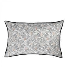 CASAMANCE Dekoračný vankúš PIGNA 60 x 40 cm BLANC PETALE / ACIER