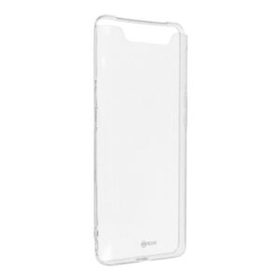 ROAR Obal / kryt pre Samsung Galaxy A80 transparentný - Jelly Case Roar
