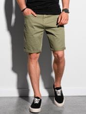 OMBRE Pánske casual šortky Finn khaki M