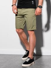 OMBRE Pánske casual šortky Finn khaki M