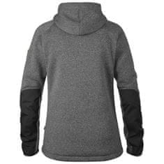 Fjällräven Övik Fleece Hoodie W, tmavo zelená, xs