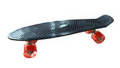 Pennyboard s LED kolieskami, 56 cm BLACK/RED S-161