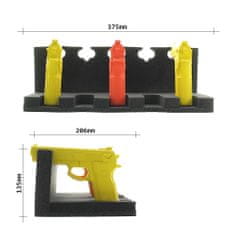 Rottner Gunholder univerzálny držiak na krátke zbrane šedý | | 37.5 x 13.5 x 20.6 cm