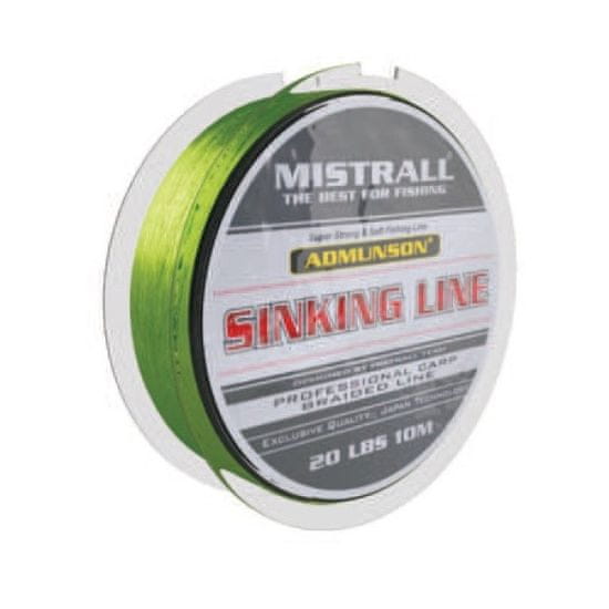Mistrall pletená šnúra Admunson Sinking Line Nosnosť 25lb