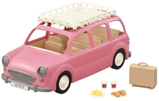 Sylvanian Families Rodinné auto ružové Van