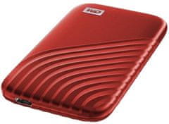 Western Digital My Passport - 2TB (WDBAGF0020BRD-WESN), červená