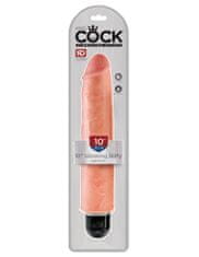 Pipedream Pipedream King Cock 10" Vibrating Stiffy - Realistický vibrátor