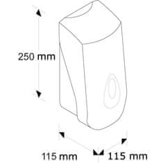 MERIDA Dávkovač penového mydla TOP + 2 x penové mydlo Bali plus 700 g