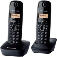 PANASONIC KX-TGC212FXT DUO telefón bezdrôtový na pevnú linku 