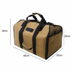 FIREWOOD Bag Taška na drevo svetlá – Premium
