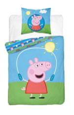 Detexpol Obliečky, Peppa Pig, švihadlo, bavlna, 140 x 200 cm, 70 x 80 cm