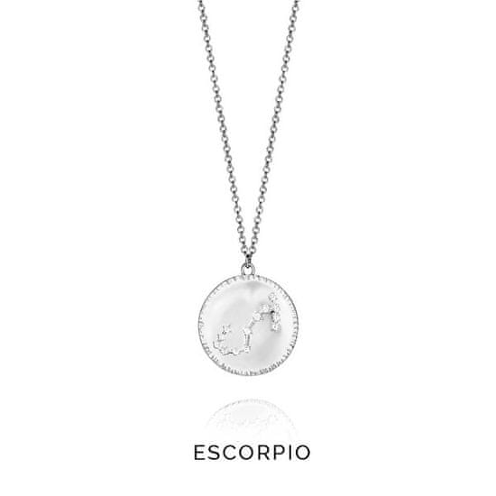 Viceroy Strieborný náhrdelník znamenie Škorpión Horoscope 61014C000-38E