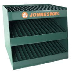 Jonnesway Skrinka - stojan na hlavice a orechy 1/4 &quot;- 3/4&quot;, 3 poschodia, kovový - JONNESWAY C-DS14