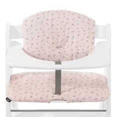 Hauck Highchair Pad Select Jersey Flowers Rose