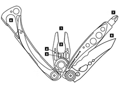 LEATHERMAN SKELETOOL CX