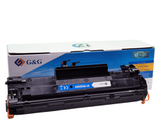 G&G HP 83X, HP CF283X , Premium patentovaný toner, 2200 strán s čipom Čierna - Black 