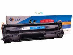 G&G HP 78A XL, HP CE278A , Premium patentovaný toner, XL 3000 strán s čipom Čierna - Black 